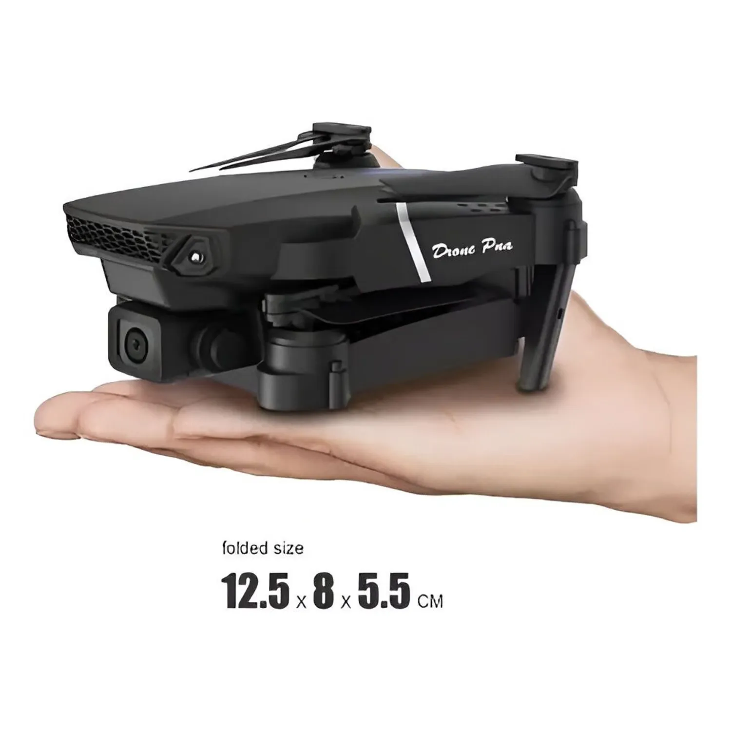 Drone E88 Pro con Doble Camara HD incluye Estuche y Repuestos en Lima - vista trasera