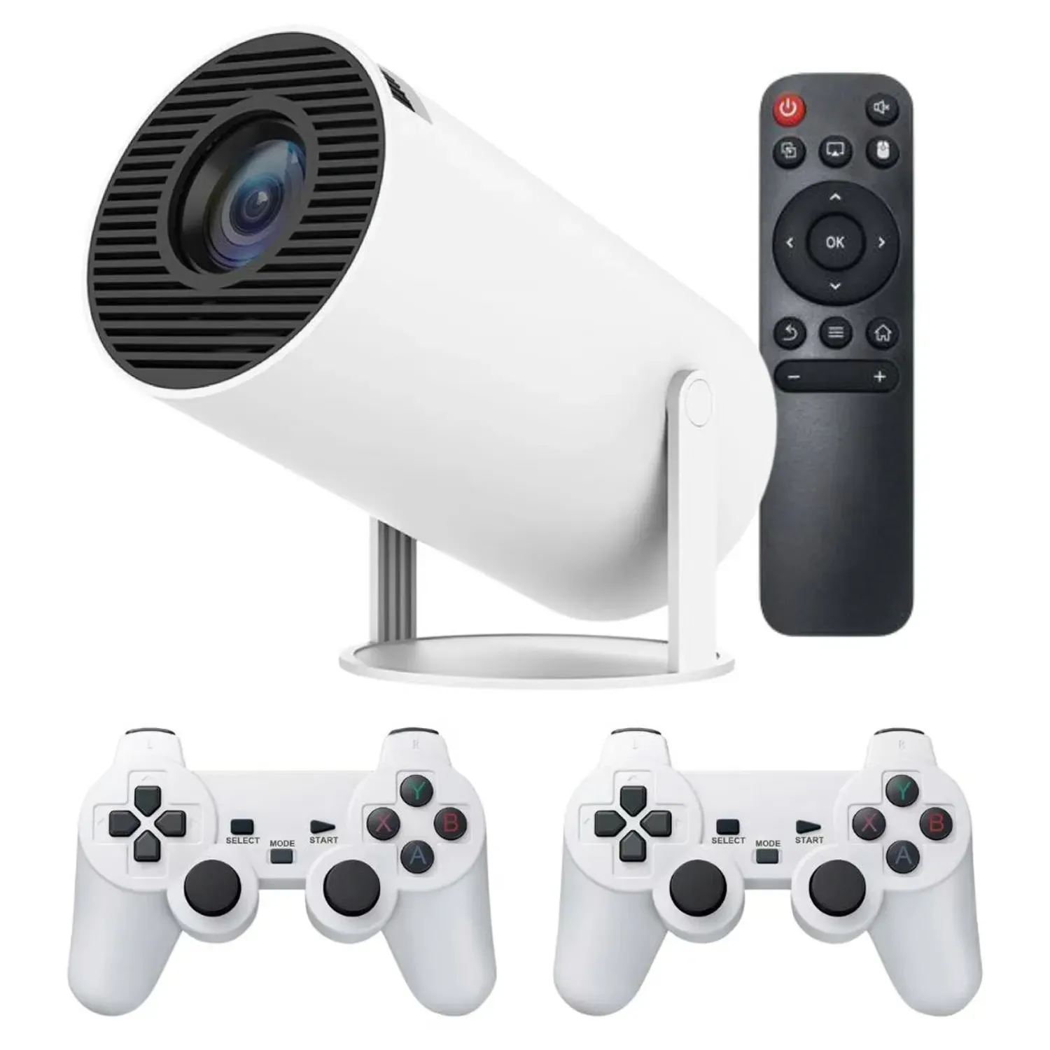 Mega Pack Gamer - Proyector con control + Game Stick + 2 Controles en Lima - detalle