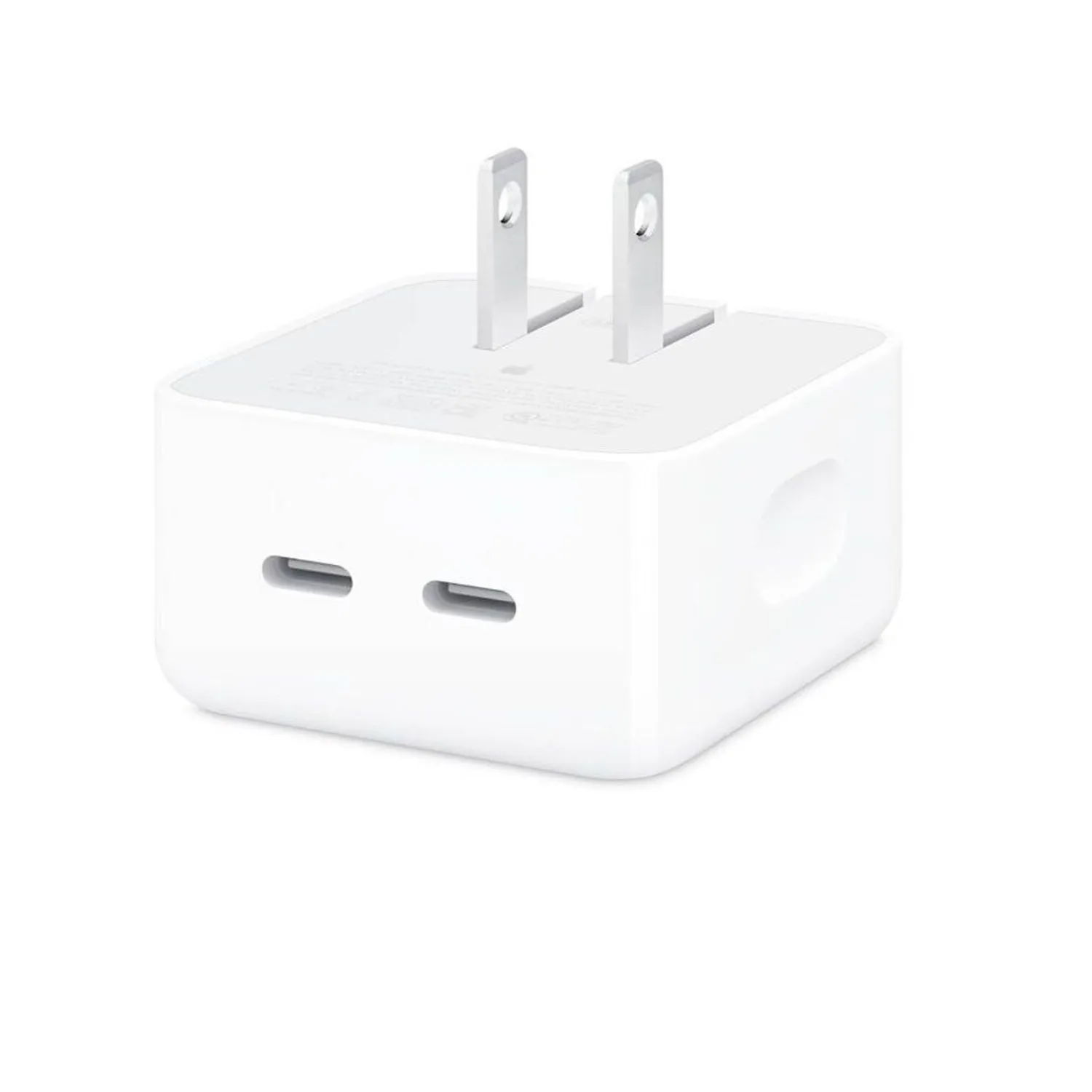 Adaptador de Carga Rápida con 2 Puertos (35W) en Lima - vista trasera