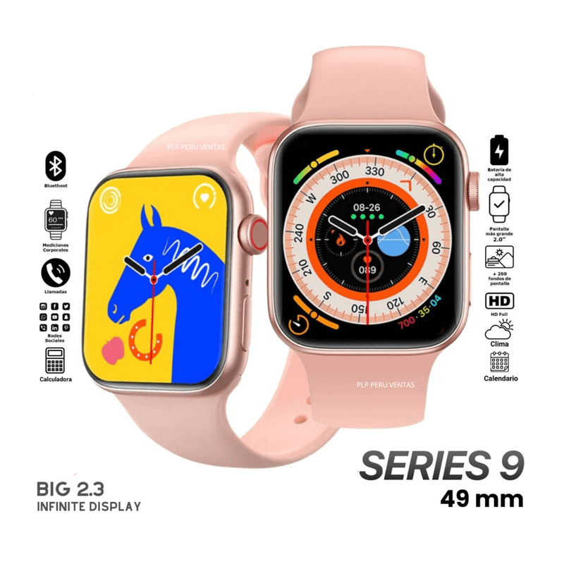 iWatch 9 Lite en Lima - vista lateral