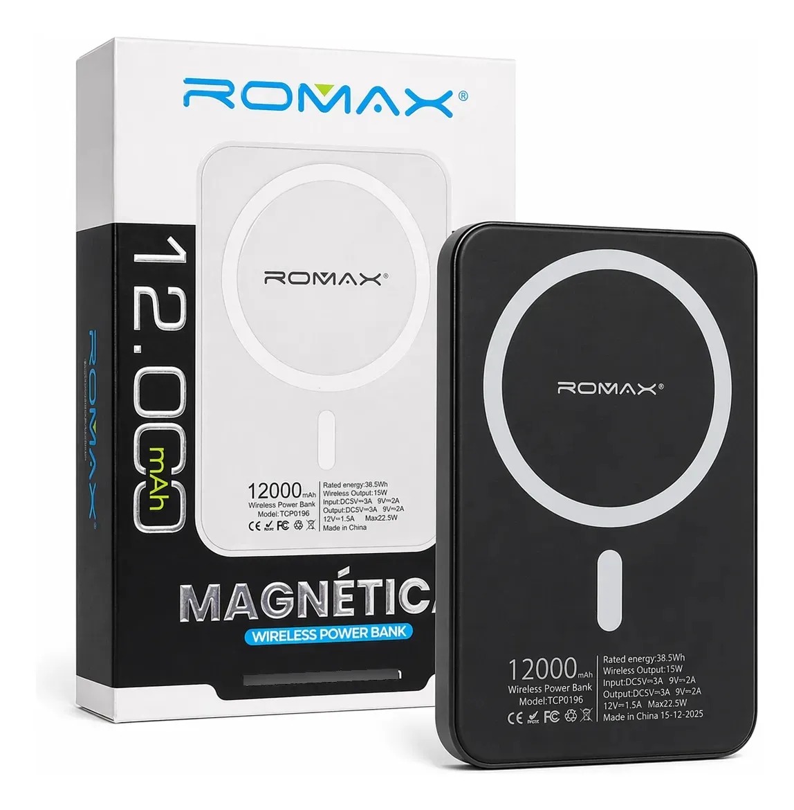Batería Magsafe Romax 12.000 mAh miniatura 2