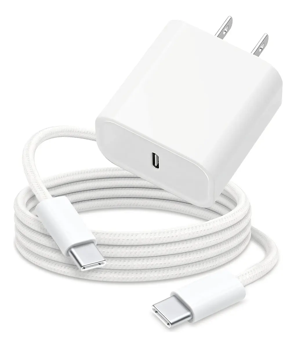 Cargador USB-C 35W con Cable USB-C a USB-C de 2 Metros de Carga Rápida