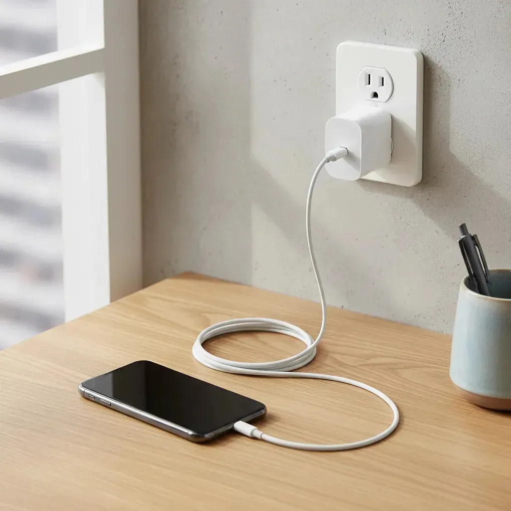 Cargador USB-C 35W con Cable USB-C a Lightning de 2 Metros de Carga Rápida miniatura 4