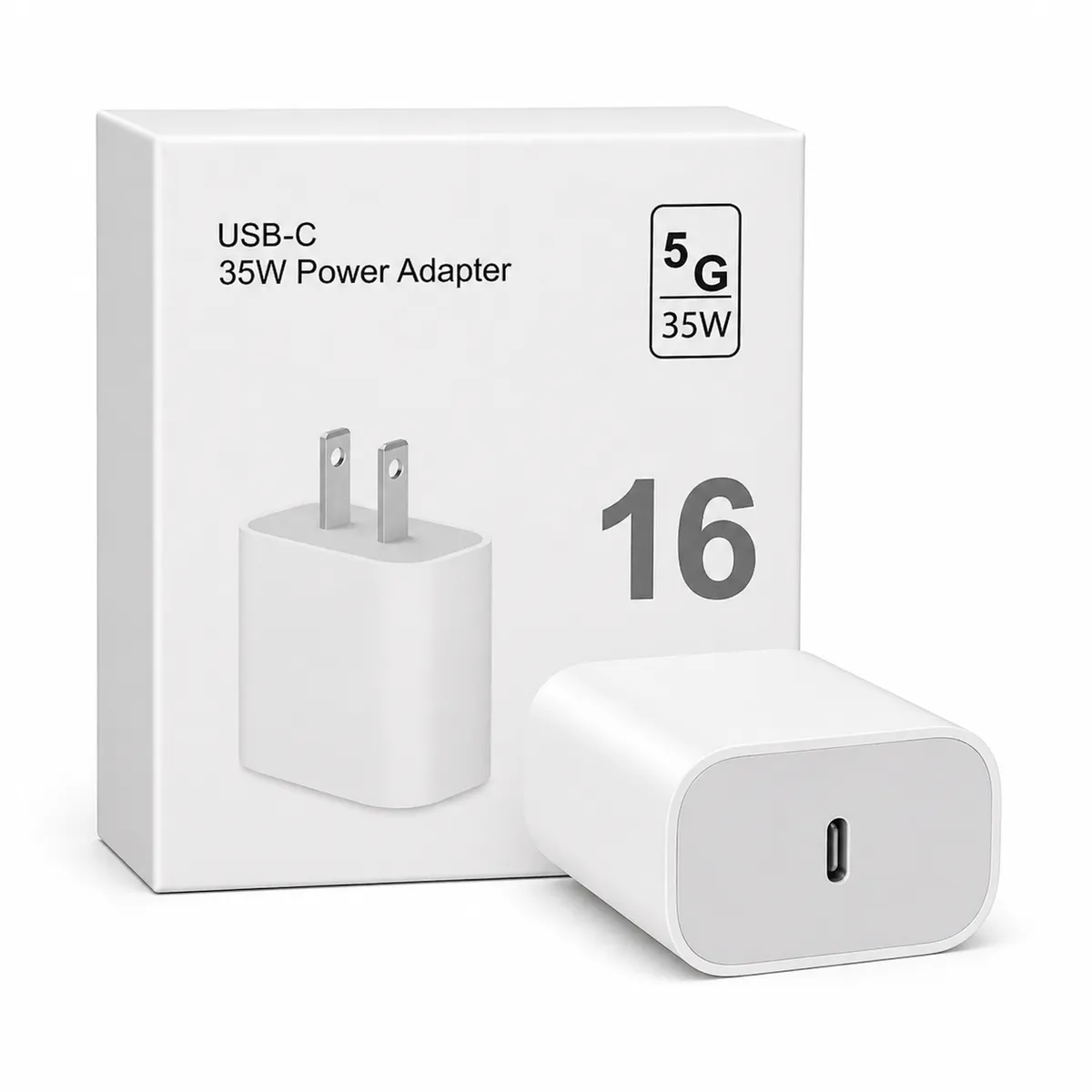 Cargador Portátil MagSafe de 20,000 mAh + Cubo 35W + Cable 2M compatible con iPhone miniatura 3